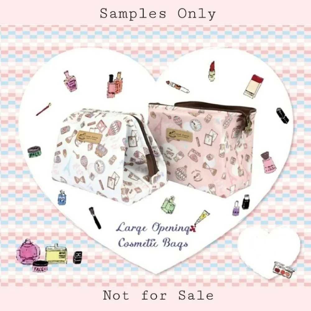 Waterproof Shiba Large Opening Makeup Cosmetic Bag - Picture 7 of 14
